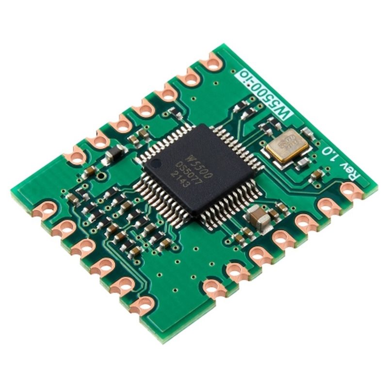 Ethernet Module W5500 - M11K-W5500-Io Ethernet Modülü SPI'dan Ethernet Modülüne