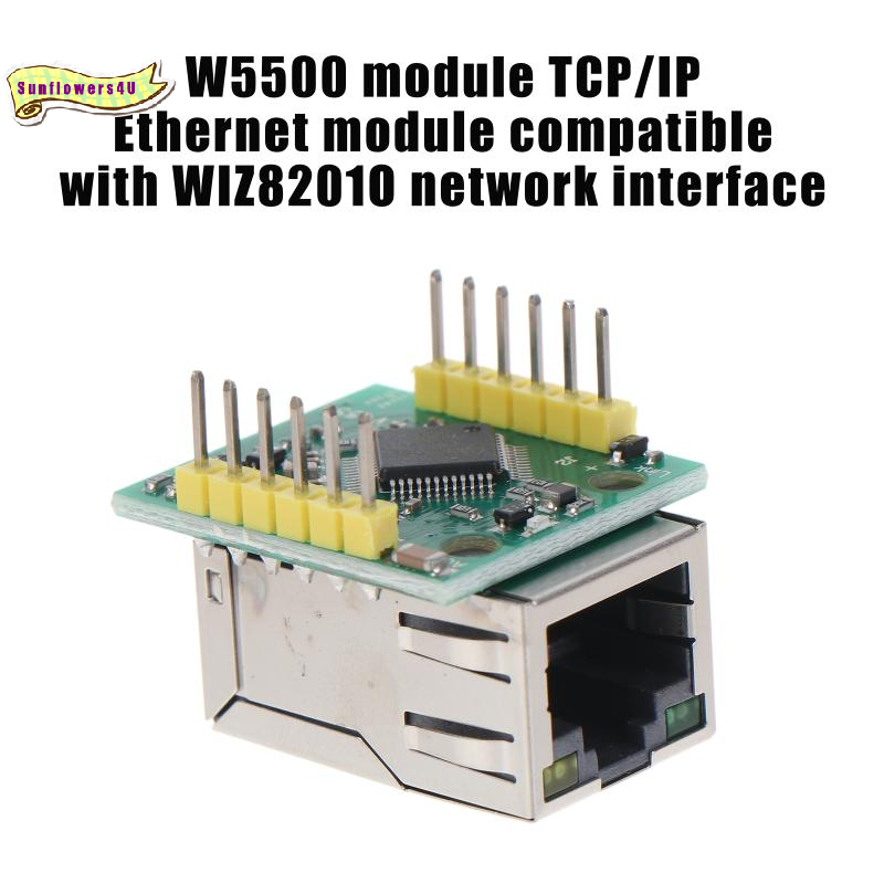 Ethernet Module W5500 - SPI'dan LAN Ethernet'e Dönüştürücü W5500 Çip