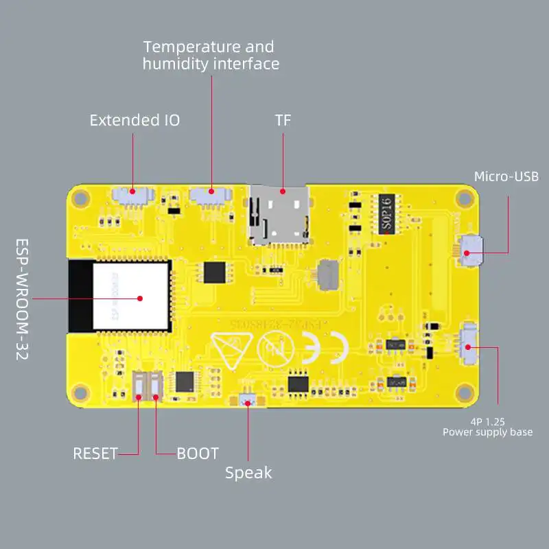 Home Automation Arduino - ESP32-3248S035 3.5 İnç Akıllı LCD Ekran