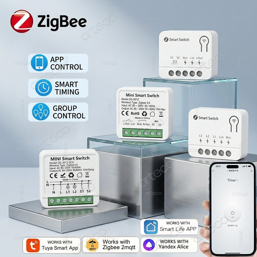 Home Automation Diy - Tuya Zigbee Mini DIY Akıllı Anahtar