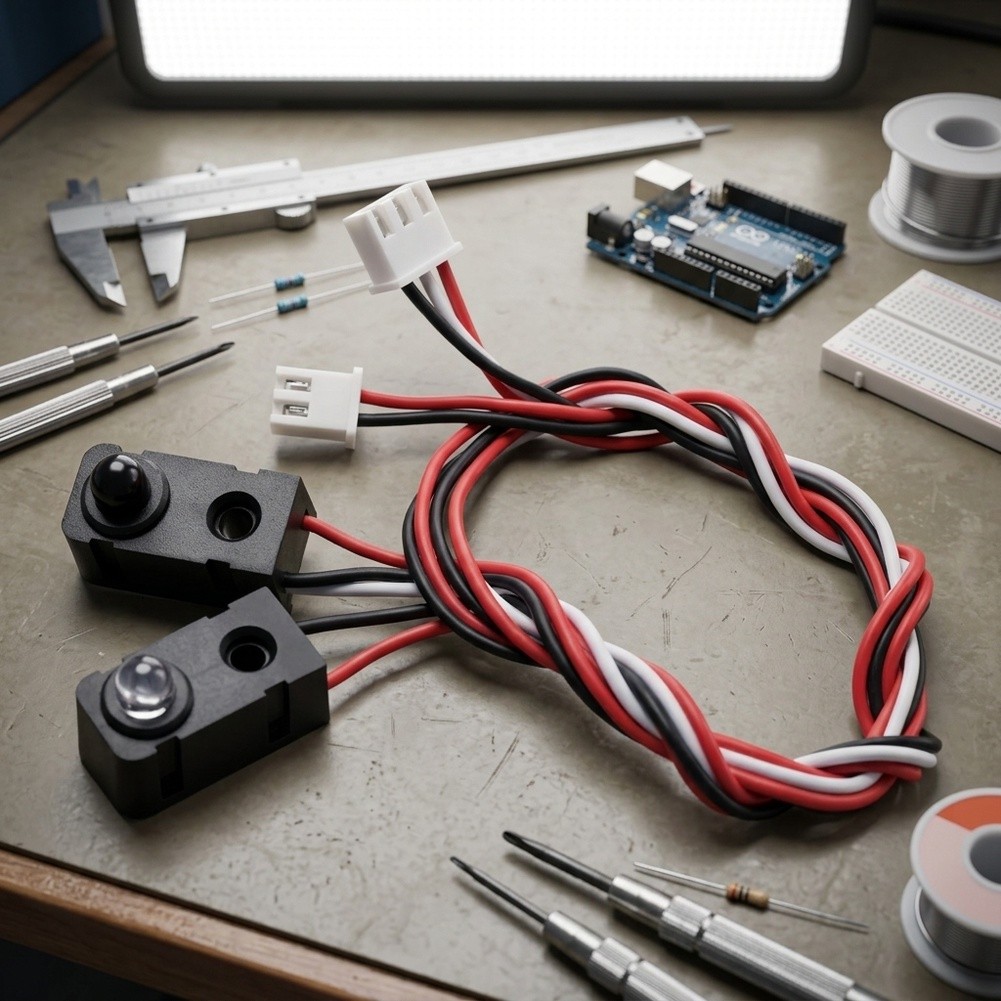 Home Automation System Diy - 4 Çift Kızılötesi Işın Sensörü Kiti,