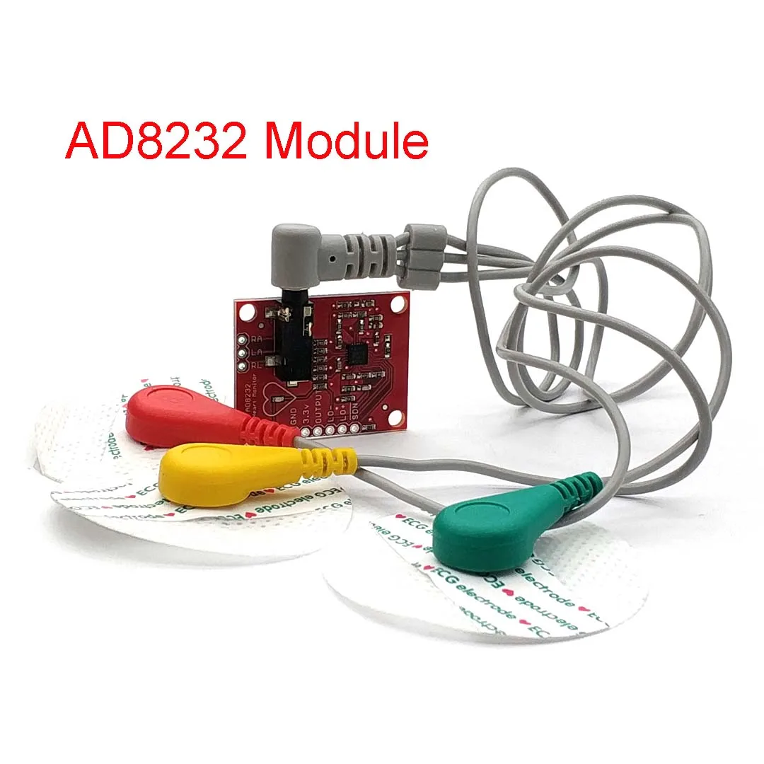 Home Automation Arduino - Ekg modülü AD8232 ekg ölçüm darbe