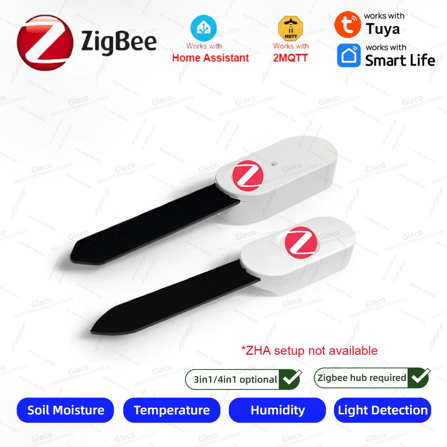 Home Automation Technology - Zigbee Toprak Nem Sensörü Ölçer Sıcaklık