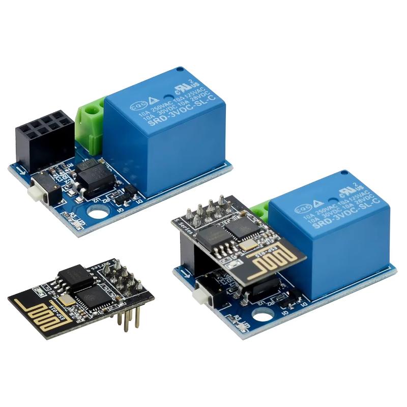 Home Automation Diy Projects - ESP8266 ESP‑01S 5V Wifi Röle Modülü