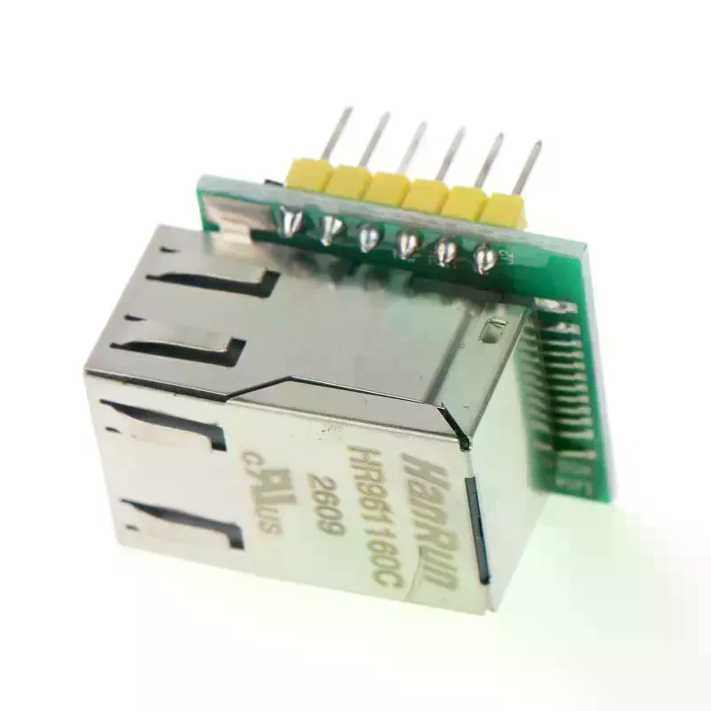 Ethernet Module W5500 - Elektronik USR-ES1 W5500 Çip Yeni SPI'dan