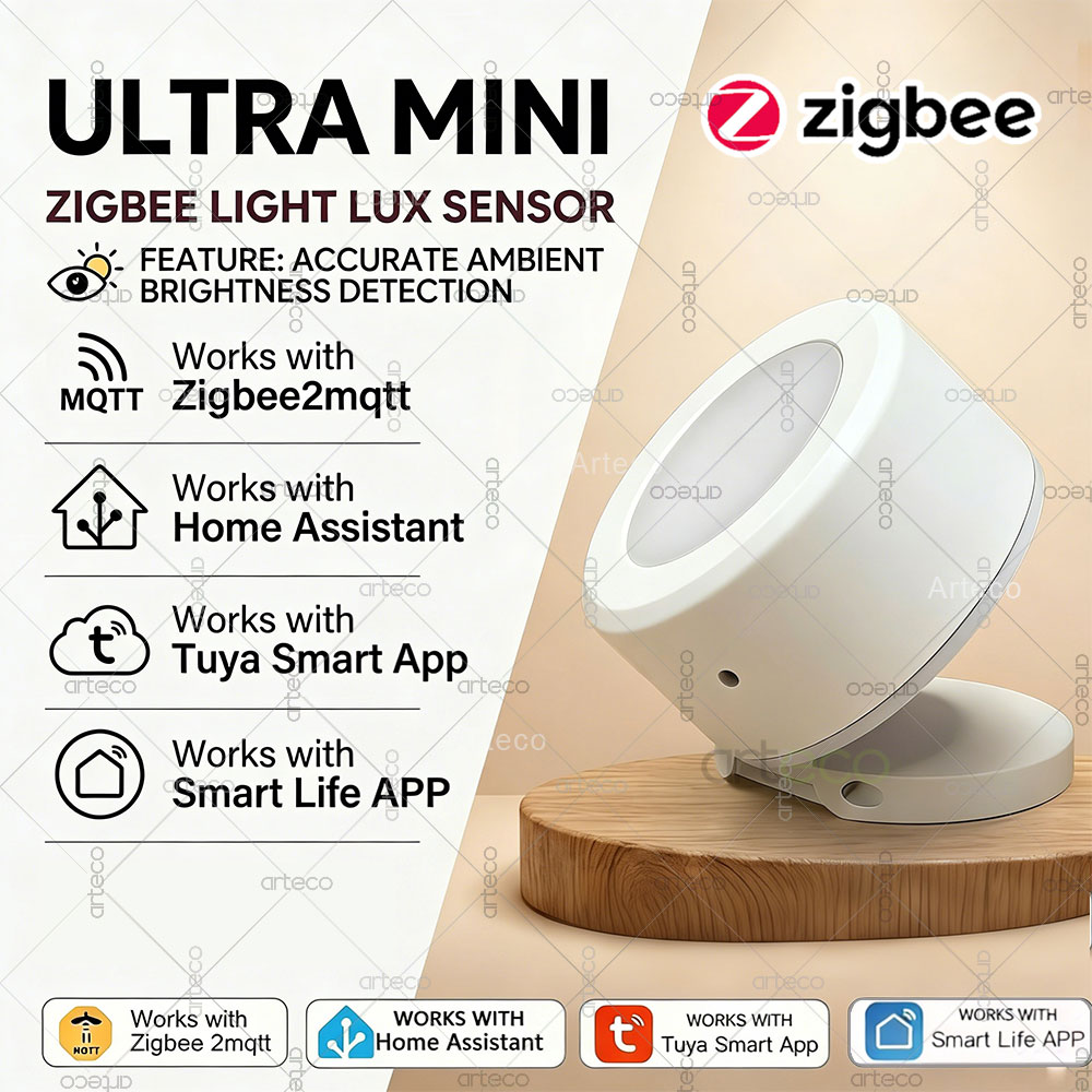 Ultra Mini Zigbee Işık Sensörü - Home Automation Technology incelemesi ve fiyatı