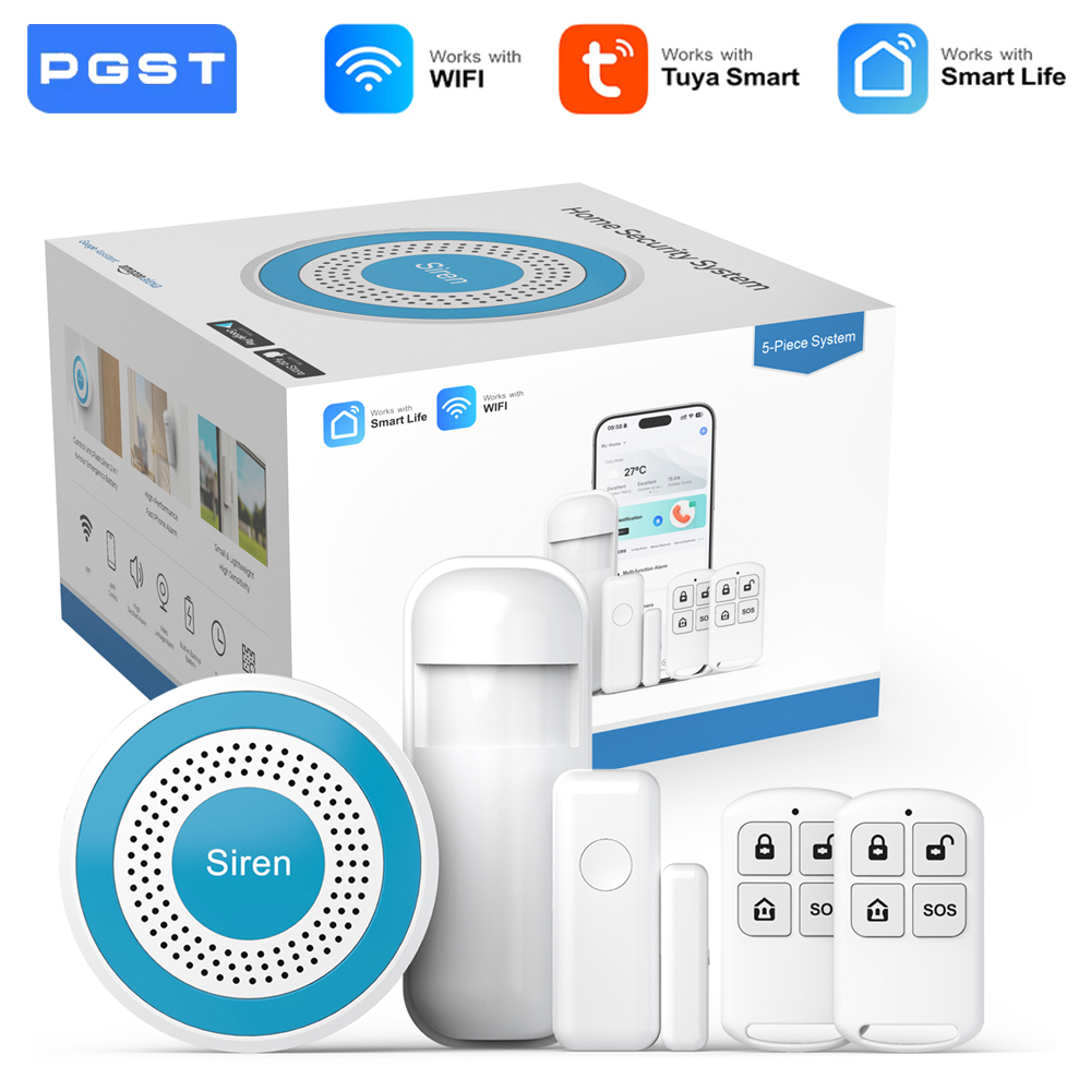 PGST WiFi Akıllı Yaşam Alarm G - Home Automation Tutorial incelemesi ve fiyatı