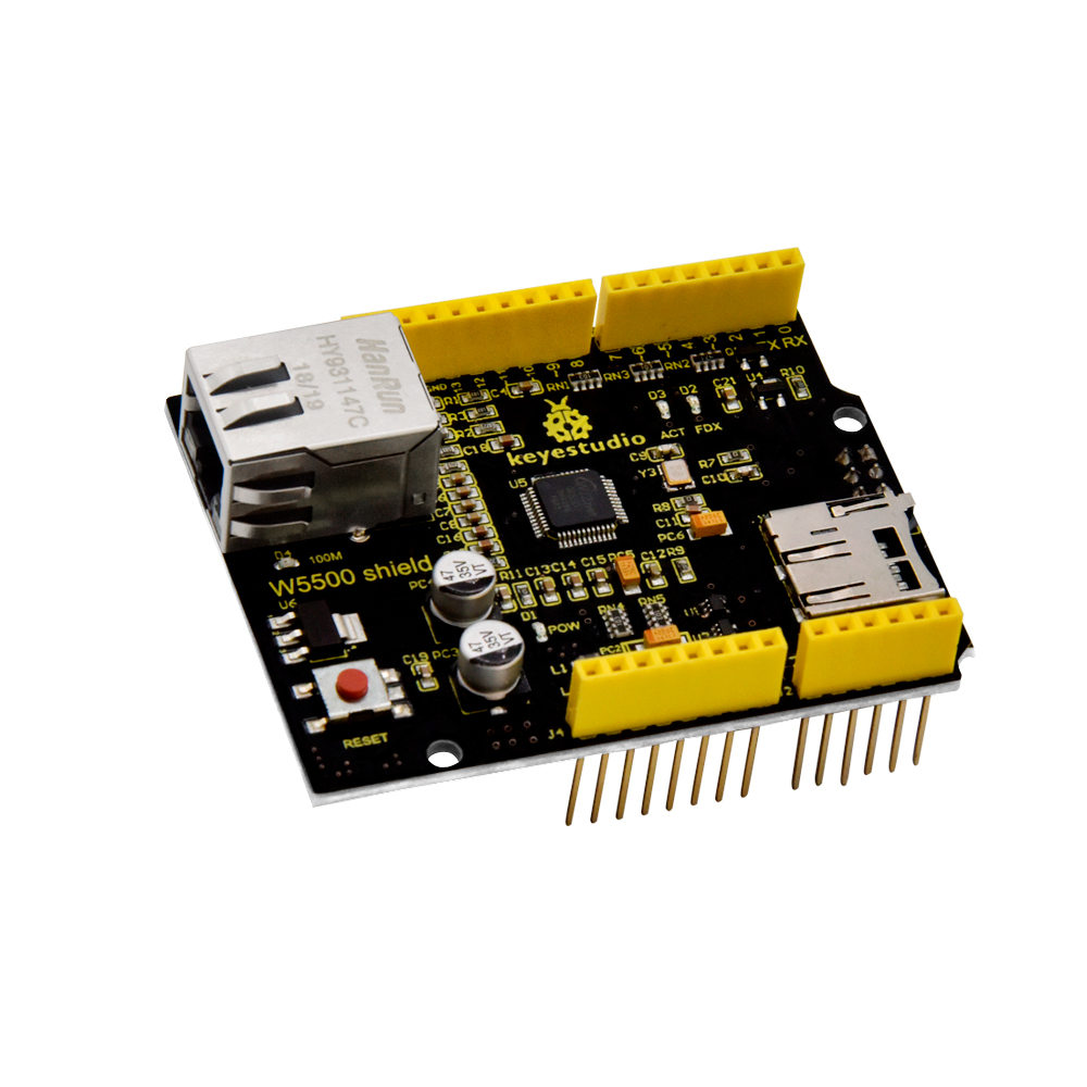 Keyestudio W5500 Arduino için  - Ethernet Module W5500 incelemesi ve fiyatı