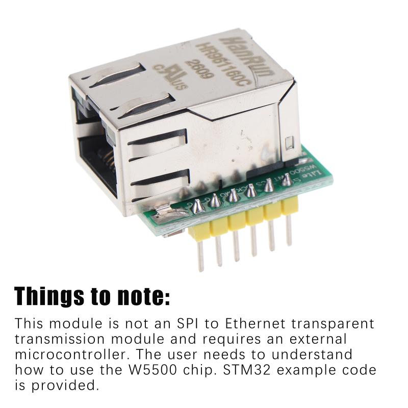 SPI'dan LAN Ethernet'e Dönüştü - Ethernet Module W5500 incelemesi ve fiyatı