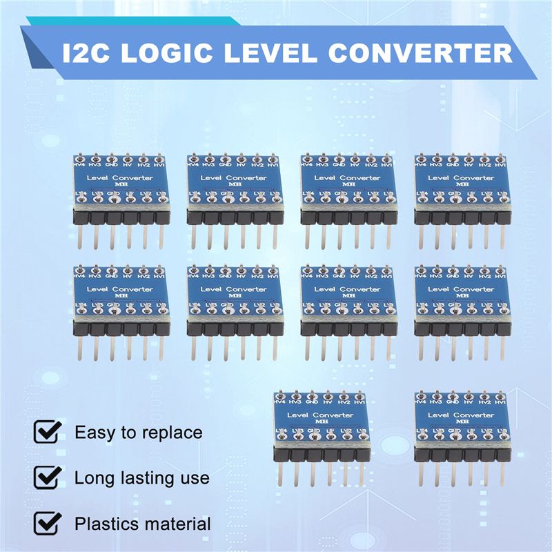 10 Adet 4 Kanallı IIC I2C Mant - Level Shifter 3.3V incelemesi ve fiyatı
