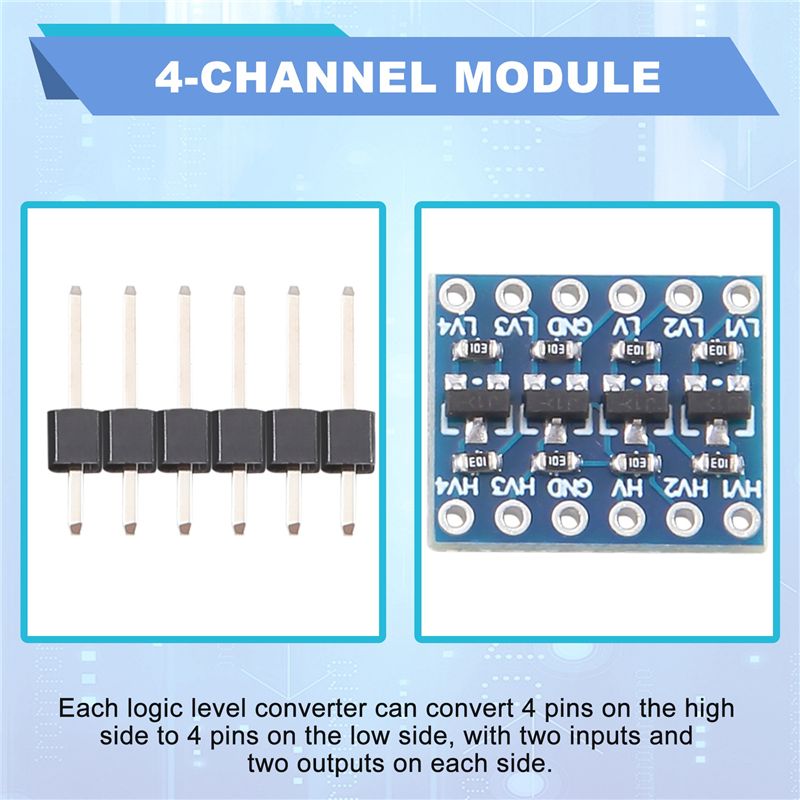 10 Adet 4 Kanallı IIC I2C Mant - Level Shifter 3.3V incelemesi ve fiyatı