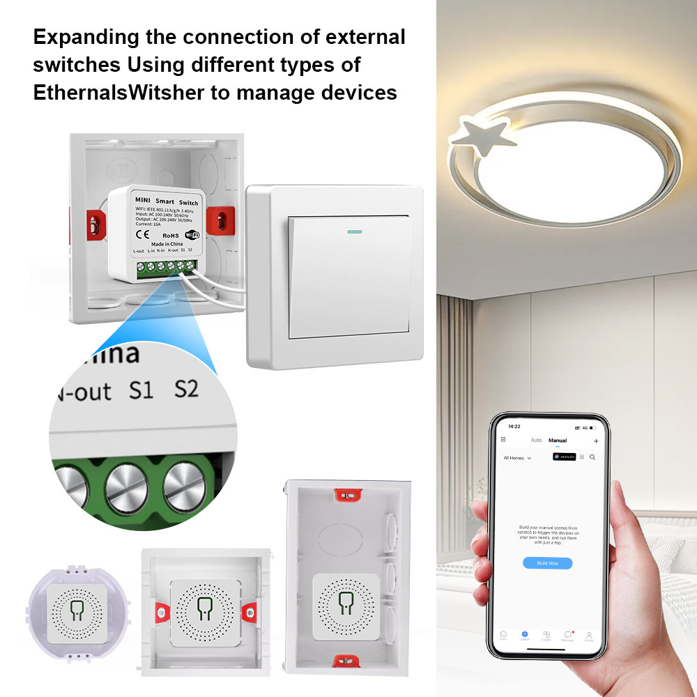 Akıllı Ev WiFi Röle Modülü 16A - Diy Smart Home Automation Devices incelemesi ve fiyatı