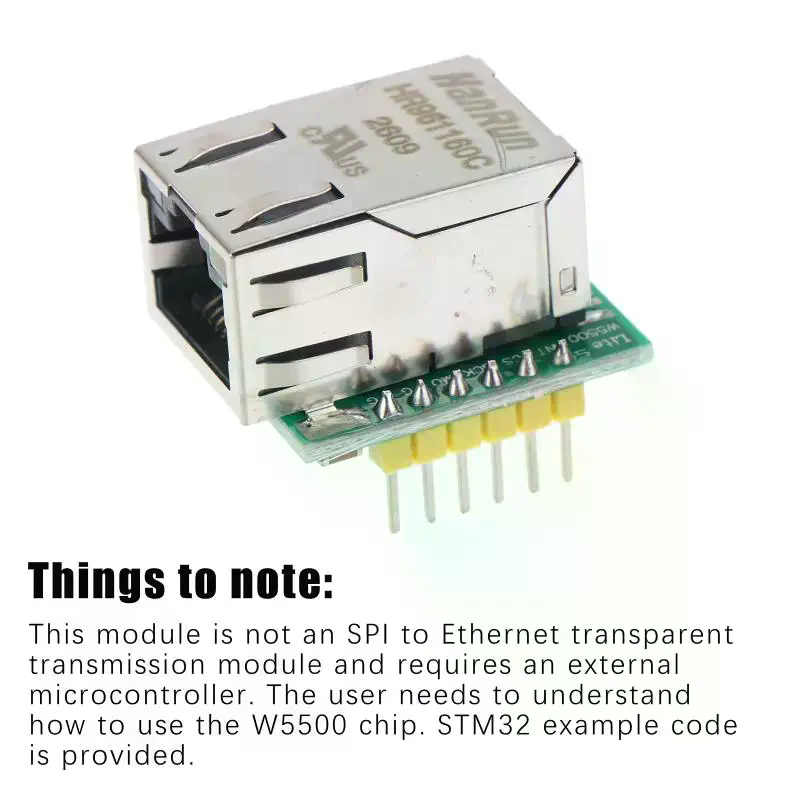 Elektronik USR-ES1 W5500 Çip Y - Ethernet Module W5500 incelemesi ve fiyatı